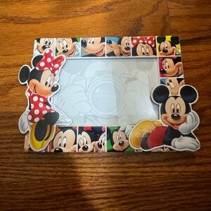 Disney Mickey and Minnie Mouse Picture Frame - Red, Yellow, Black